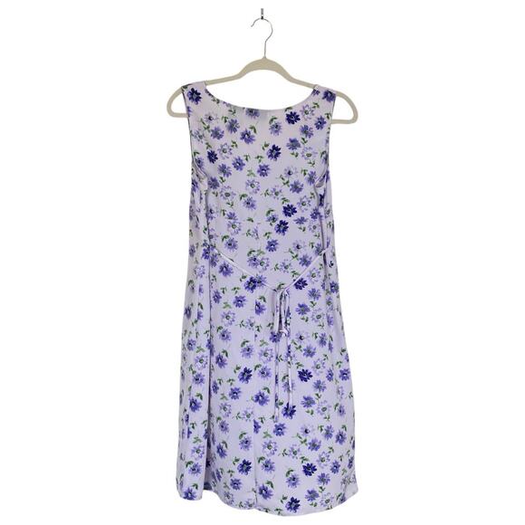Vintage NO BOUNDARIES Y2K Floral Dress Purple Size Large - Picture 2 of 6
